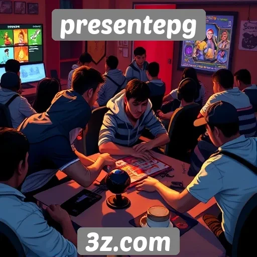 Explorando a comunidade de jogadores no presentepg